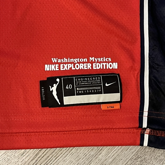 Nike WNBA Womens Elena Delle Donne Washington Mystics Jersey Red Size Small (40) - Picture 4 of 6